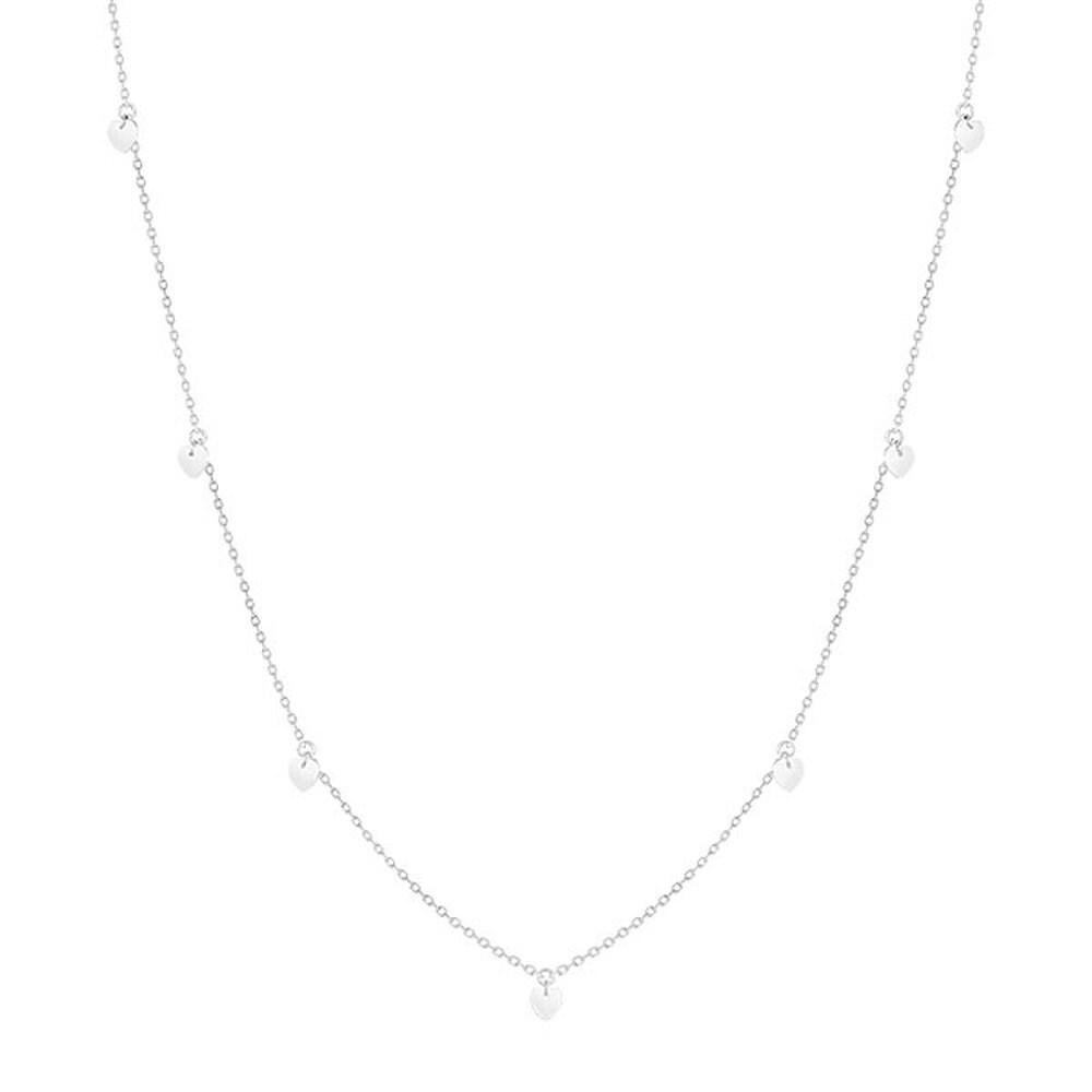 Lala J Heart Chain Necklace (Jjljn04Bf385Sw420)