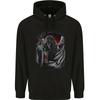 Grim Reaper Biker Gothic Heavy Metal Skull hoodie-Casual Pullover Sweatshirt