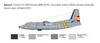 Platz Italeri 1/72 Scale Spanish Fokker F-27 Anti-Submarine Patrol Aircraft Plastic Model Kit IT1455 (Airplane)