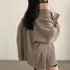 Vintage Oversize Cardigan Sweater Women Casual Loose Lazy Wind Korean Fashion Long Sleeve Lady Simple Tops Design Cardigan