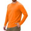 Men's Solid Color Raglan Long Sleeve Sports Top