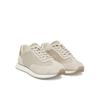 Мужские кроссовки Calvin Klein Low prof runn laceup cv mix hm0hm01723 бежевые