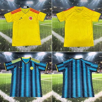 26 World Cup Football Jersey Colombia National Team Jersey Thai Version Short-Sleeved Top