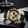 Male Wrist Watch Wristwatch Round Dia Bracelet Steel Sheel for Brother Grandfather Husband