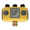 3 Zone Sprinkler Timer Programmable Manual Automatic Watering System with Brass Inlet Rain Delay IPX5 Waterproofing for
