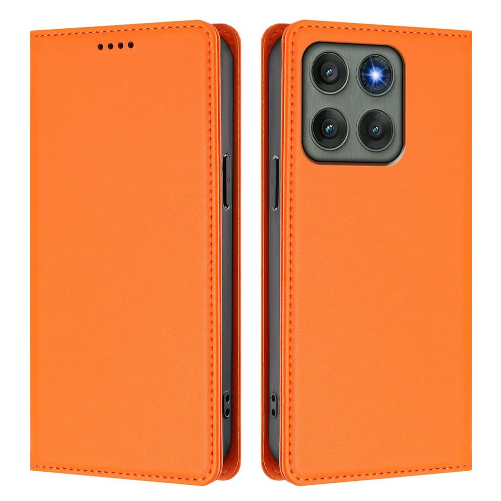 For Motorola Edge 60 Pro 5G Leather Wallet Case Magnetic Closure RFID Blocking Phone Cover