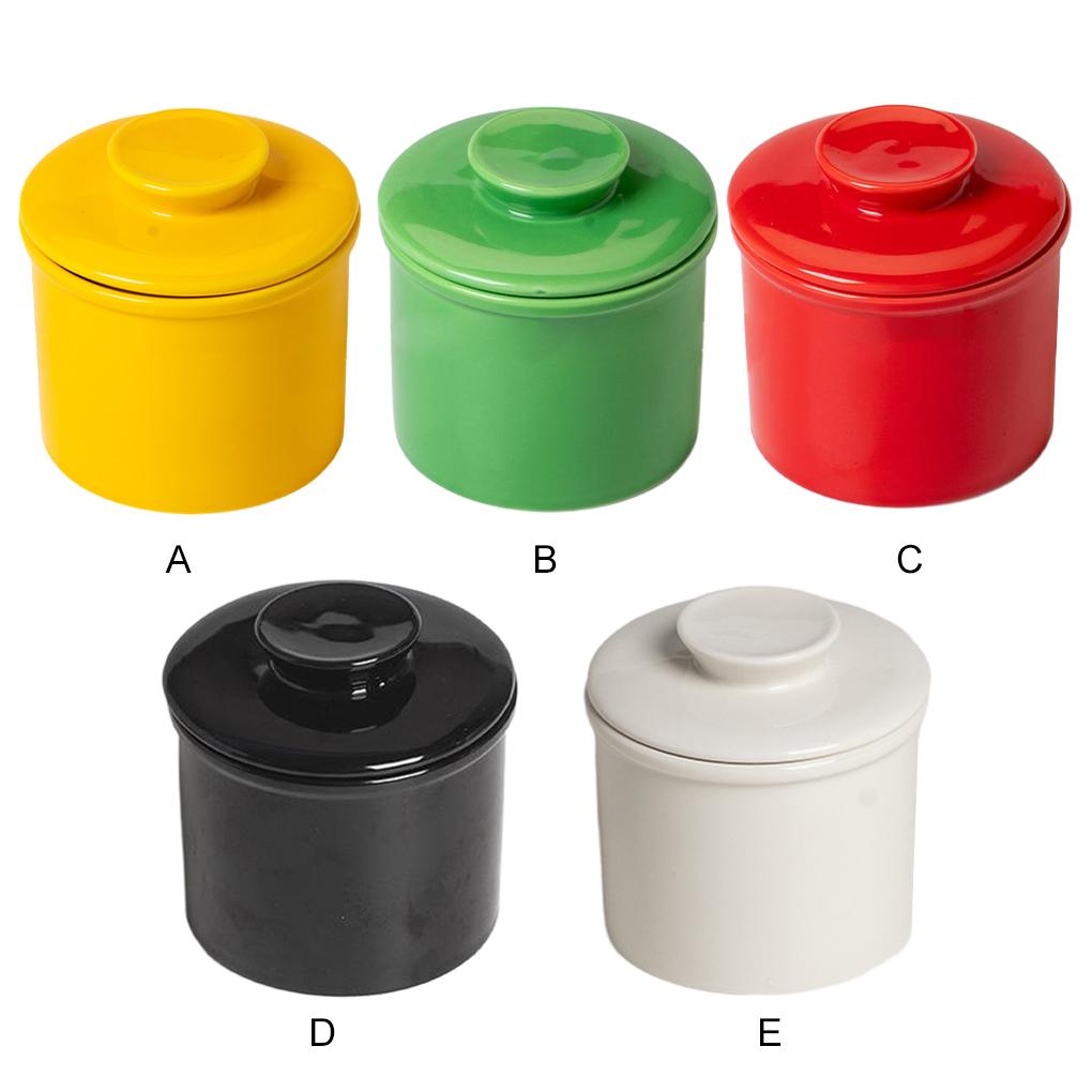 Dish Ceramic Butter Holder Portable And Easy To Clean Suitable For All Occasions Ceramic Butter Dish
