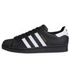 adidas Oryginalne SUPERSTAR Antypoślizgowe Odporne na ścieranie Niskie Buty do Skateboardu Unisex Czarne Szare EG4959(Zespół645-)