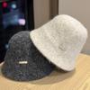 New Autumn and Winter Lamb Velvet Warm and Comfortable Fisherman's Hat for Women Korean Version Outdoor Cold-proof Ear Protection Versatile Bucket Hat