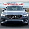 Tricolor Snap-On Center Grille for Volvo XC60 XC90 S90