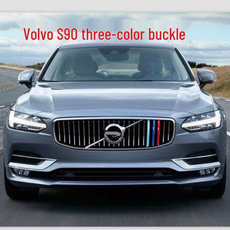 Tricolor Snap-On Center Grille for Volvo XC60 XC90 S90