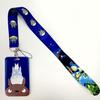 Anime Lanyards Keychain Animated Mobile Phone ID Card pass Hang Rope DIY Jewelry Accessories