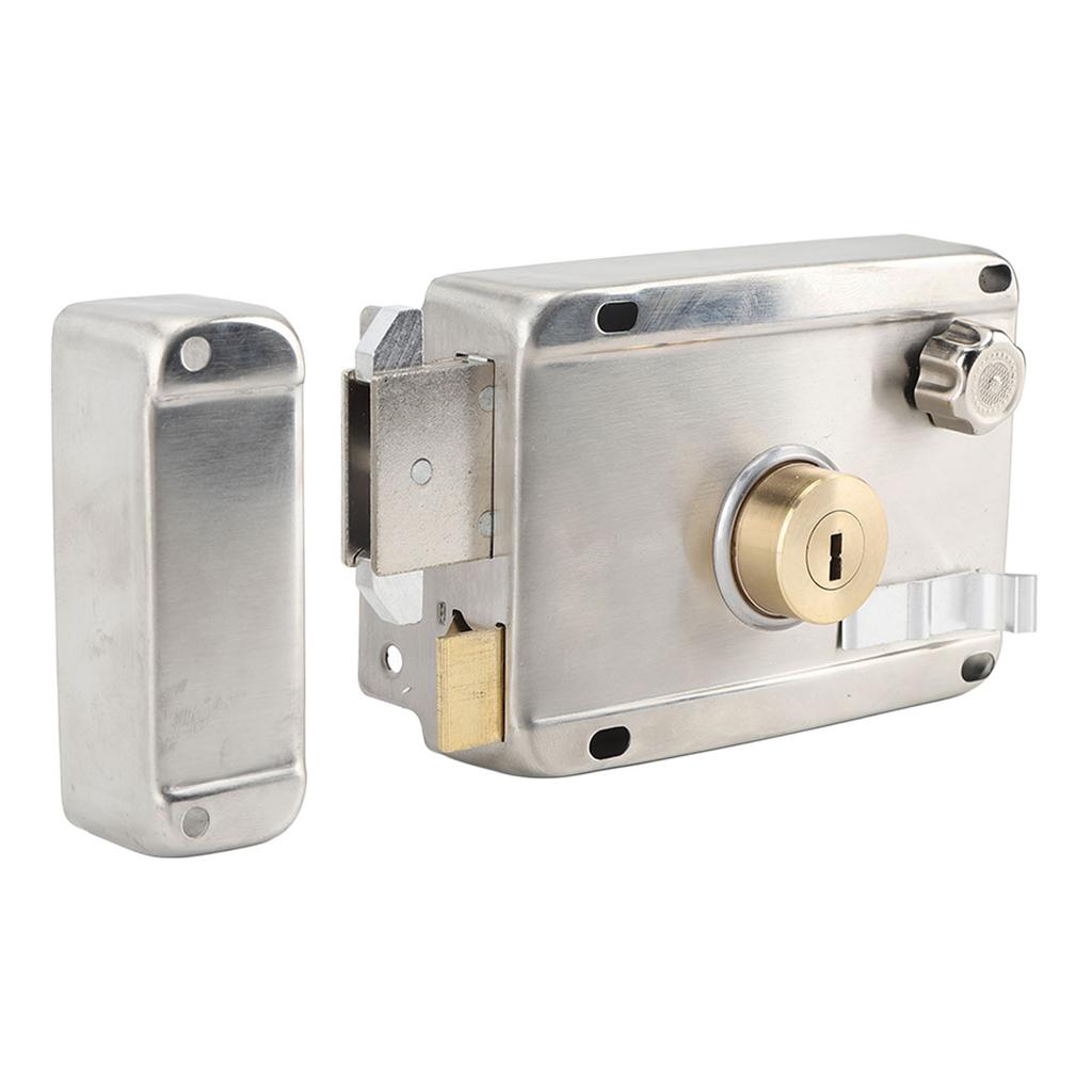 Exterior Mechanical Anti Theft Lock with Handle Rust Prevention Stainless Steel Exterior Gate Lock