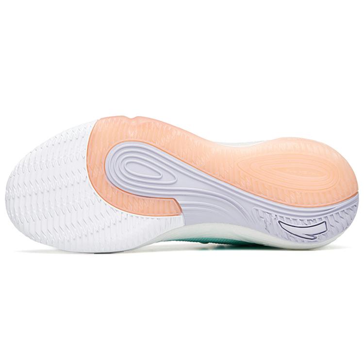 Anta Feather Comfortable Textile, Synthetic Leather Cushioning Slip Resistant Abrasion Resistant Low top 112211602Q-1