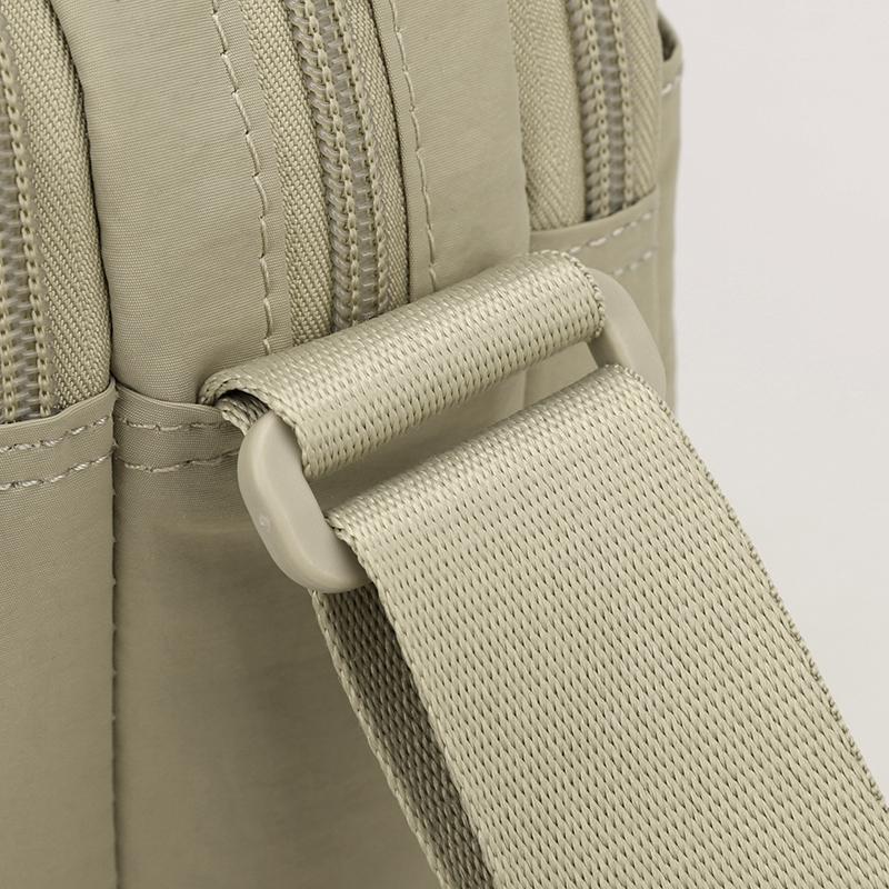 Minimalist Oxford Cloth Crossbody Bag Men Women Casual Functional Daily Outdoor Shoulder Bag