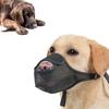 Adjustable Strap Mesh Dog Muzzle Breathable Pet Mouth Mask Comfortable Dog Mouth Cover  Medium Dogs