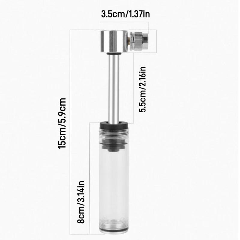 Bicycle Inflator Basketball Inflator Mountain Bike Road Bike Portable Outdoor Cycling Inflator Pump