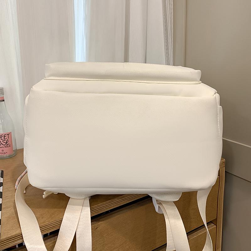 Color Block Student Schoolbag Women's Large Capacity Backpack Computer Bag