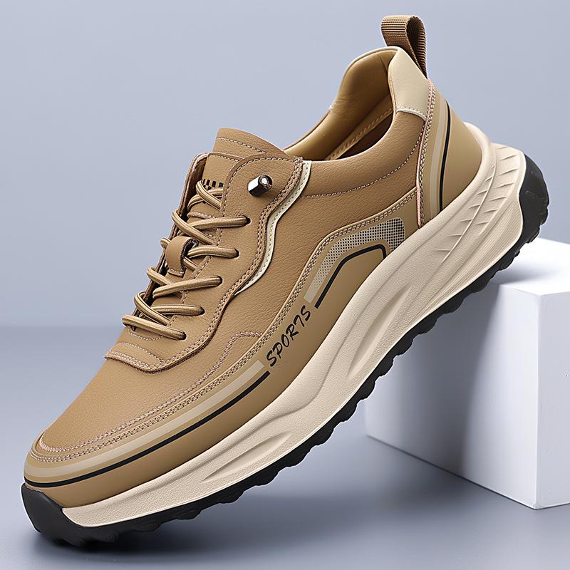 2025 Men's Shoes Spring Sports Shoes Casual Shoes Low Heel Non-slip Soft Sole Fashion Versatile Men's Shoes Tide