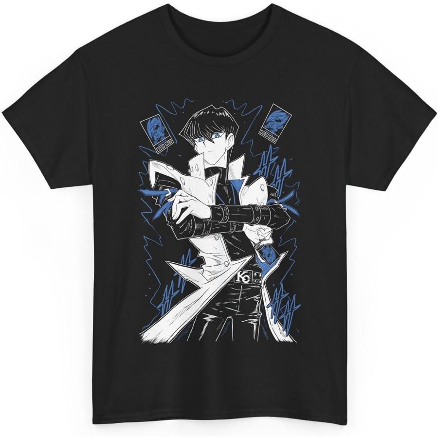 Seto Anime Kaiba T-Shirt Strategic Duelist Intense Rivalries Blue Eyes White Dragon Manga Aesthetic Otaku Unisex T-Shirt M-5 XXXXXL разноцветный