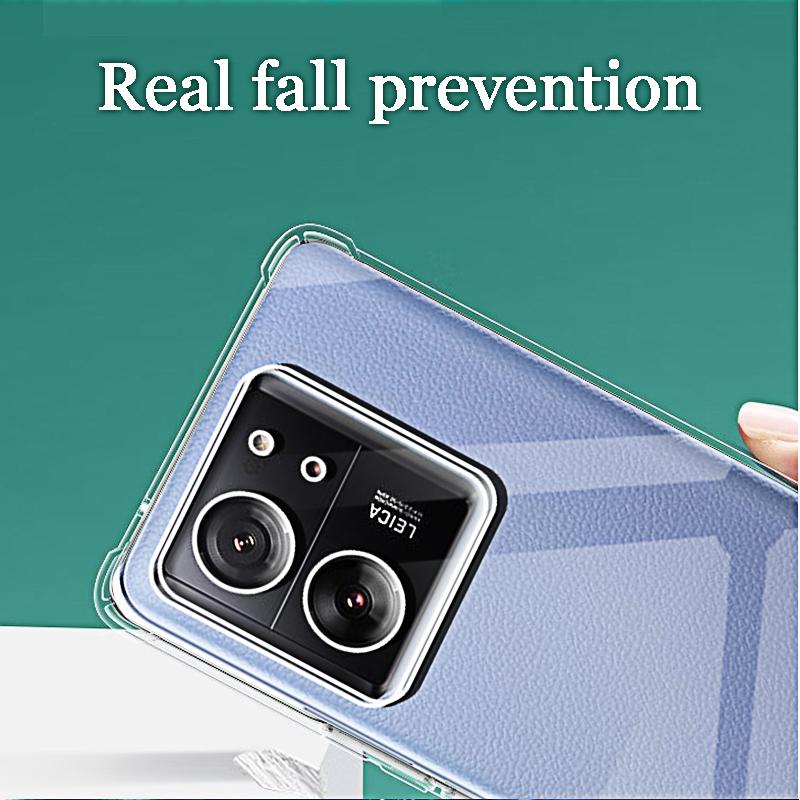 Husă Transparentă pentru Telefon pentru Xiaomi 13T Pro Capac Spate pe Xiao Mi 13t 12t 11t 13 12 11 T Pro 5G Carcasă Protectoare pentru Cameră