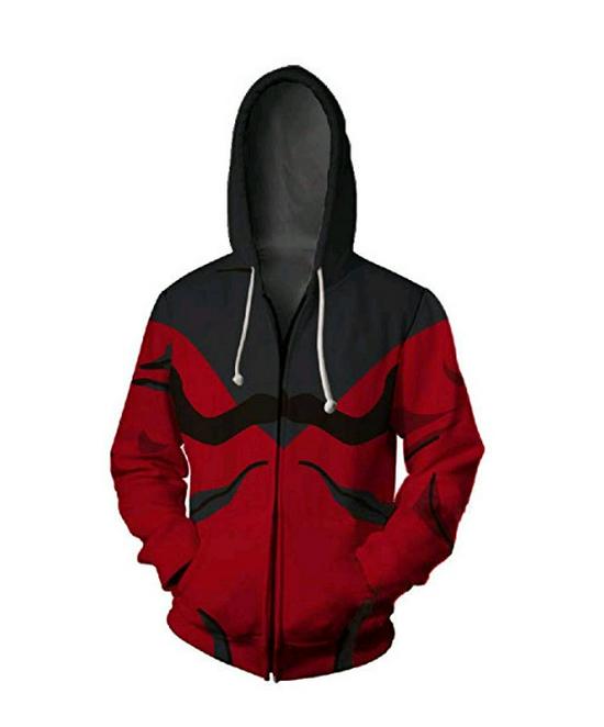 Naruto 3D-Druck Hoodie für Paare - Frühling/Herbst Stil Sportbekleidung