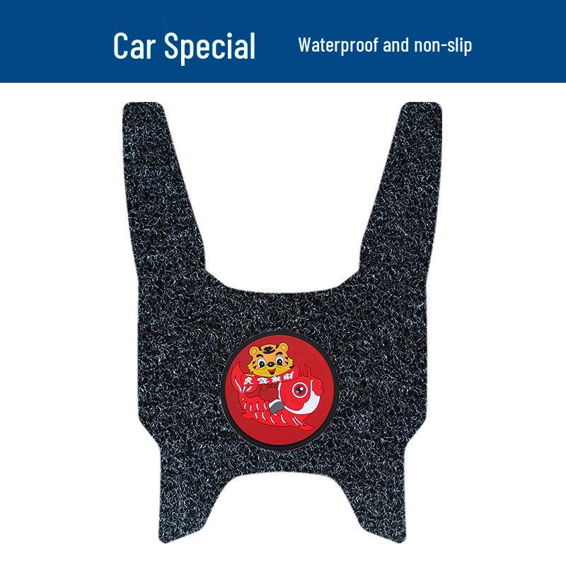 Chunfeng 150SC-F Motorcycle Wear-Resistant Waterproof Anti-Slip Foot Pedal Mats