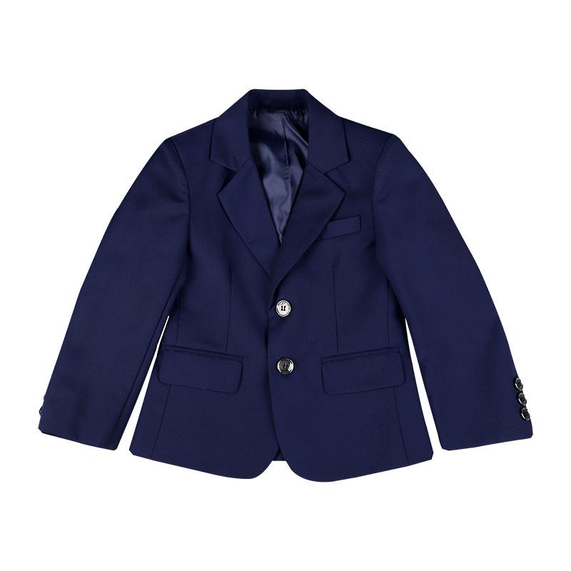 Chłopięcy blezer w kratę plus size - 2023 Dziecięcy garnitur sceniczny