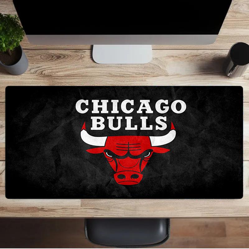 Chicago-Bulls Logo Mouse pad, Gaming Mouse Pad, keyboard pad, Desk Decor for computer notebook Fan Gift Birthday Gift