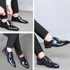 Men's Bright Business Suits Colorful Leather Shoes Hair Stylist Trendy Shoes New Best Man Shoes Patent Leather Nightclubs British Pointed Shoes