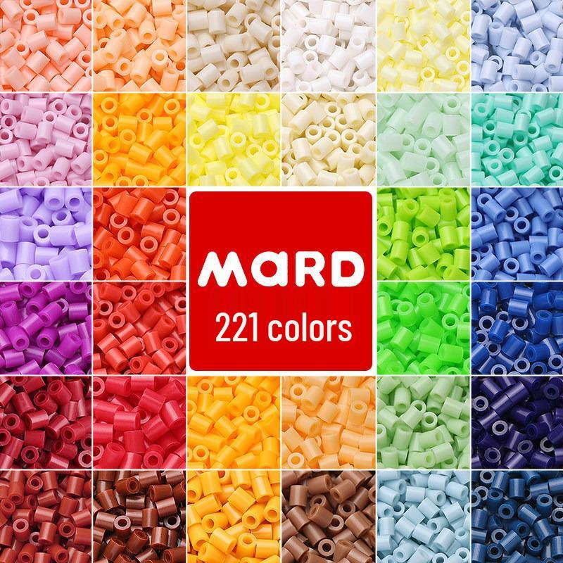 Pin Bean 221 Colors Random Refill Pack, 50g, 2.6mm, DIY Children s Toy Pin Beans.