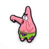 32 SpongeBob PVC Soft Rubber Shoe Buckles - Decorative Patches for Crocs