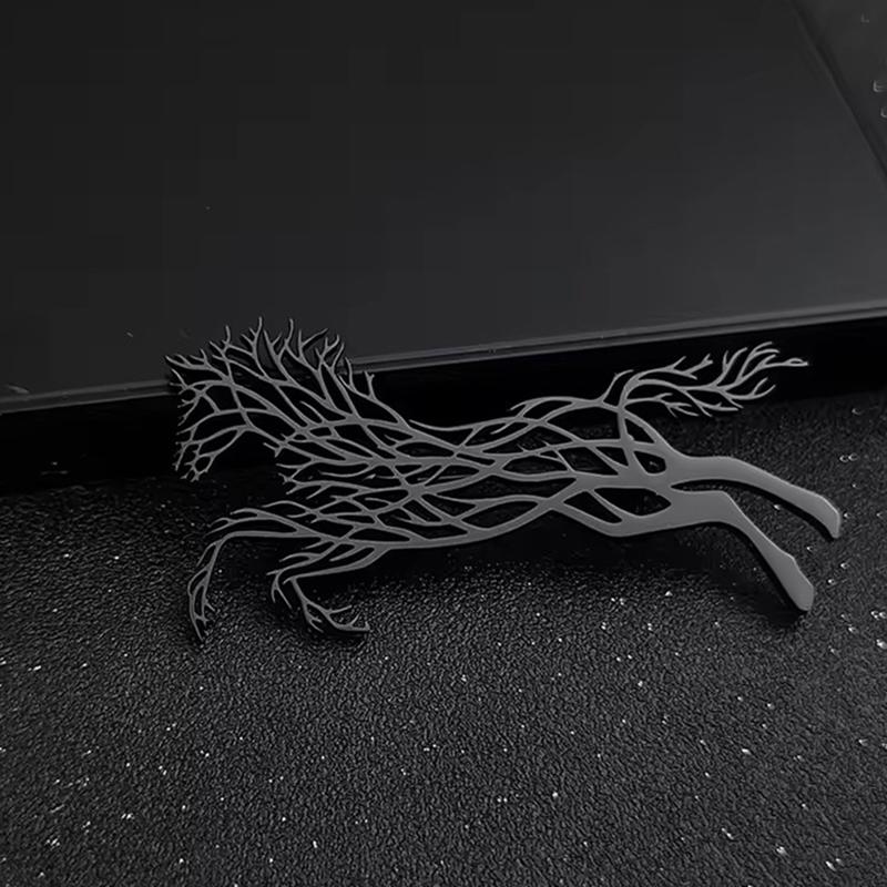 Nerezová ocel Kovová brož Kůň Vintage Zvířecí brože Šperky Pánský oblek Oblečení Odznak Doplňky