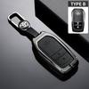 Car Remote Key Case Cover Bag For Toyota Corolla Cross Yaris Sienna Venza Harrier Hilux Land Cruiser Alphard Keyring Accessories