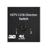 4K Switch KVM Bi-Direction 1x2/2x1 HDMI-compatible Switch 2 In1 Out for TV Box PS4/3 Switcher Adapter HDMI-Compatible Splitter