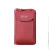 Women High Quality Cell Phone Pocket Fashion PU Leather Card Holders Small Crossbody Bag MIT