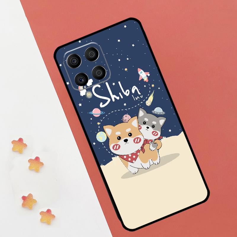 Cute Shiba Inu For Samsung Galaxy M13 M33 M12 M32 M52 M11 M21 M31 M35 M53 M55 M15 M14 M34 M54 M06 M16 Case