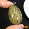 Natural 30mm Agate Stone Polished Smooth Oval Shape Handheld Collectible Gemstone for Crafting and Display