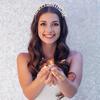 JEWILLEY 'Happy Birthday' Headband for Women, Gold | Queen Crown Hairband | Gifts for Best Friend, Sister, Teenager | Birthday Decorations Items