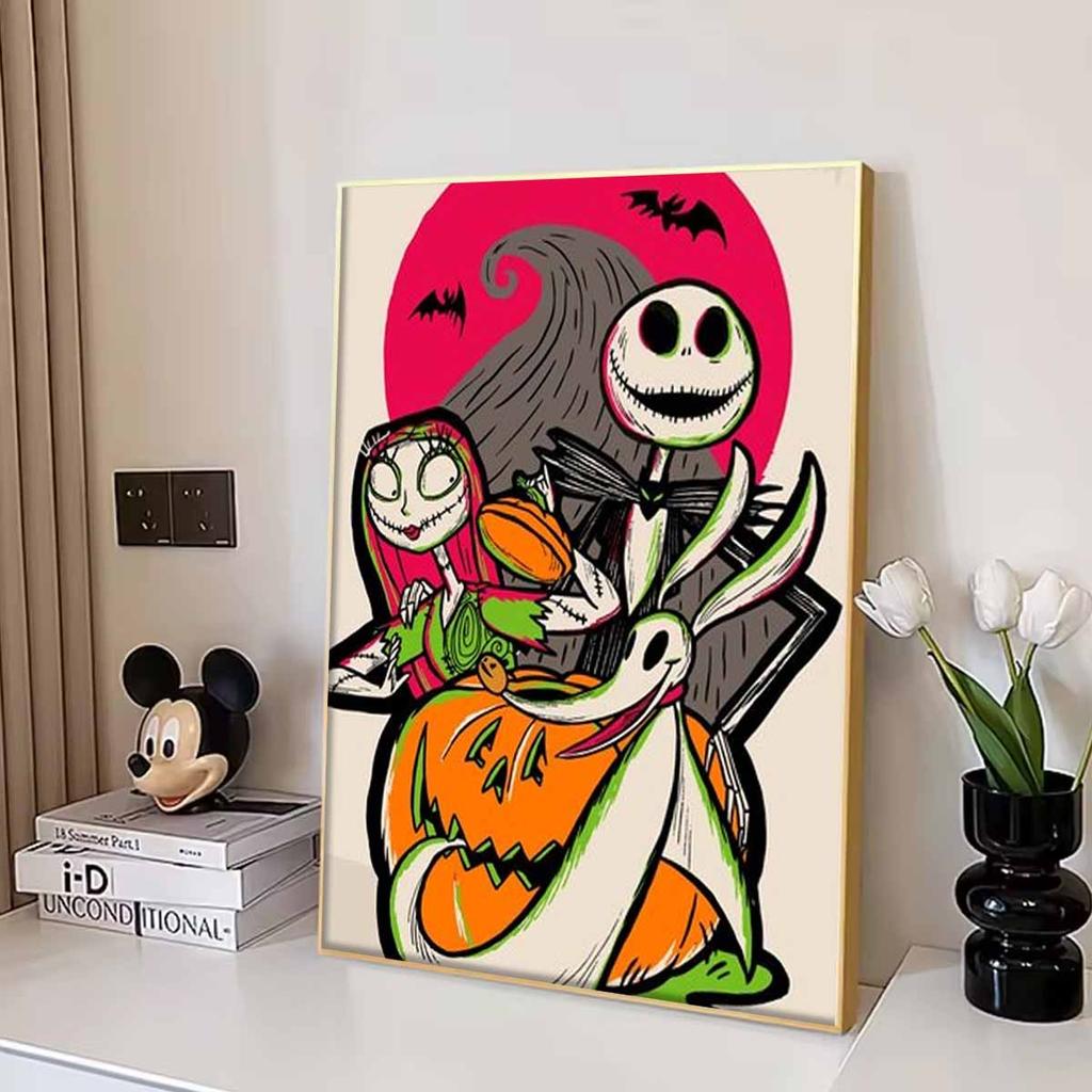 DIY Diamond Painting Skull Bride Cross Stitch Kit Mosaic Art Diamond Painting Full Circle Diamond Home Decoration