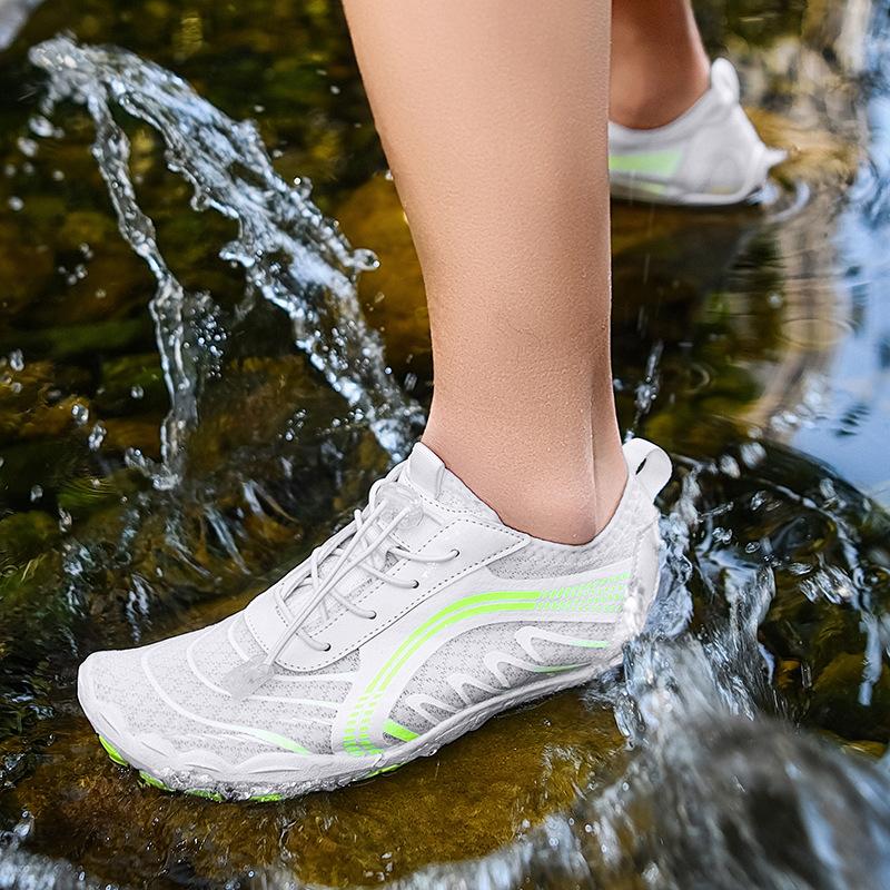 Outdoor creek shoes wading non-slip beach shoes yoga diving shoes swimming cycling fitness men's and women's five-finger shoes