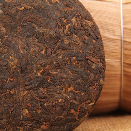 100g High Quality Chinese Aged Yunnan Puerh Ripe Tea Round Brick Health Care