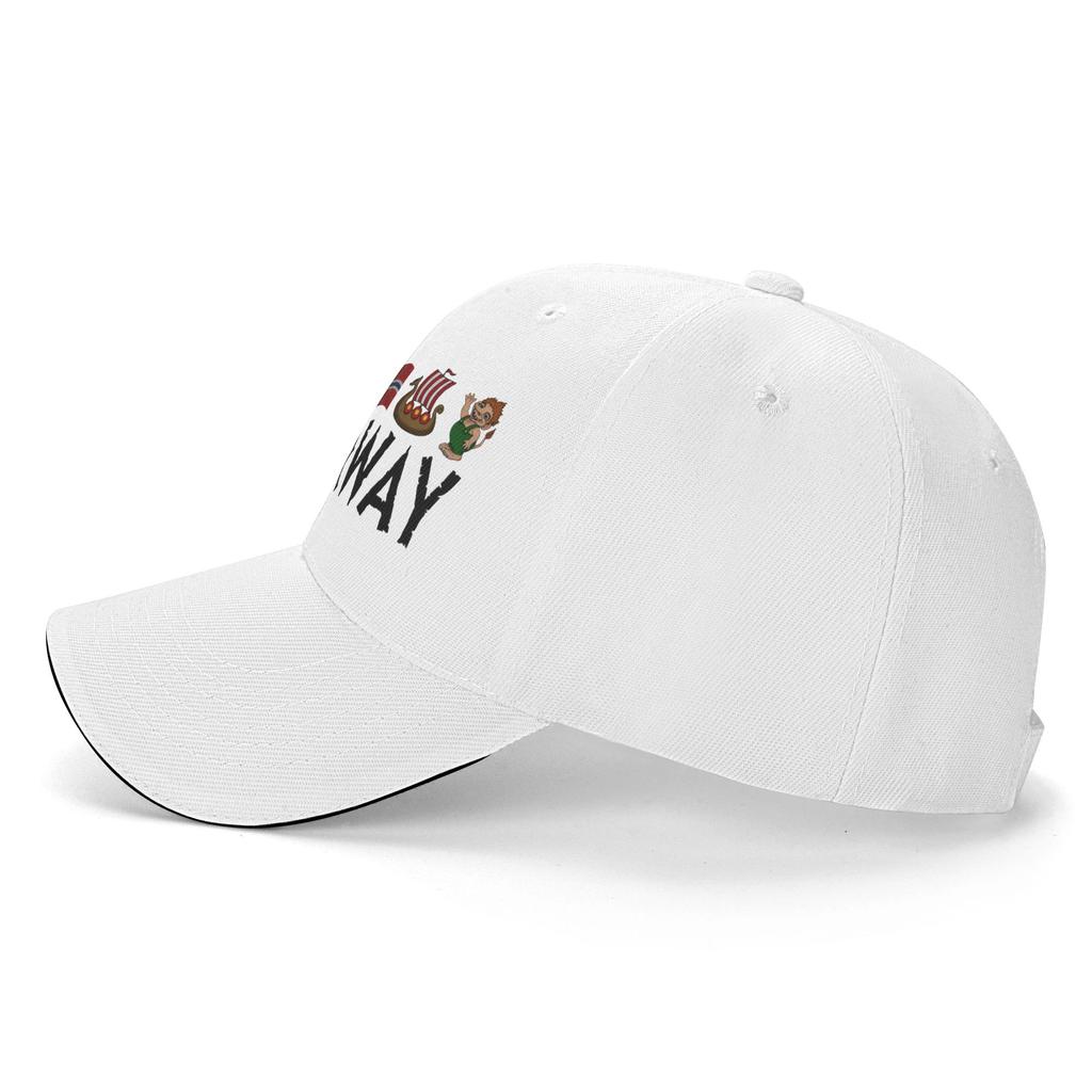 Custom Norwegian Proud Norway Flag Baseball Cap Hip Hop Unisex Womens Adjustable Dad Hat Summer Snapback Hats