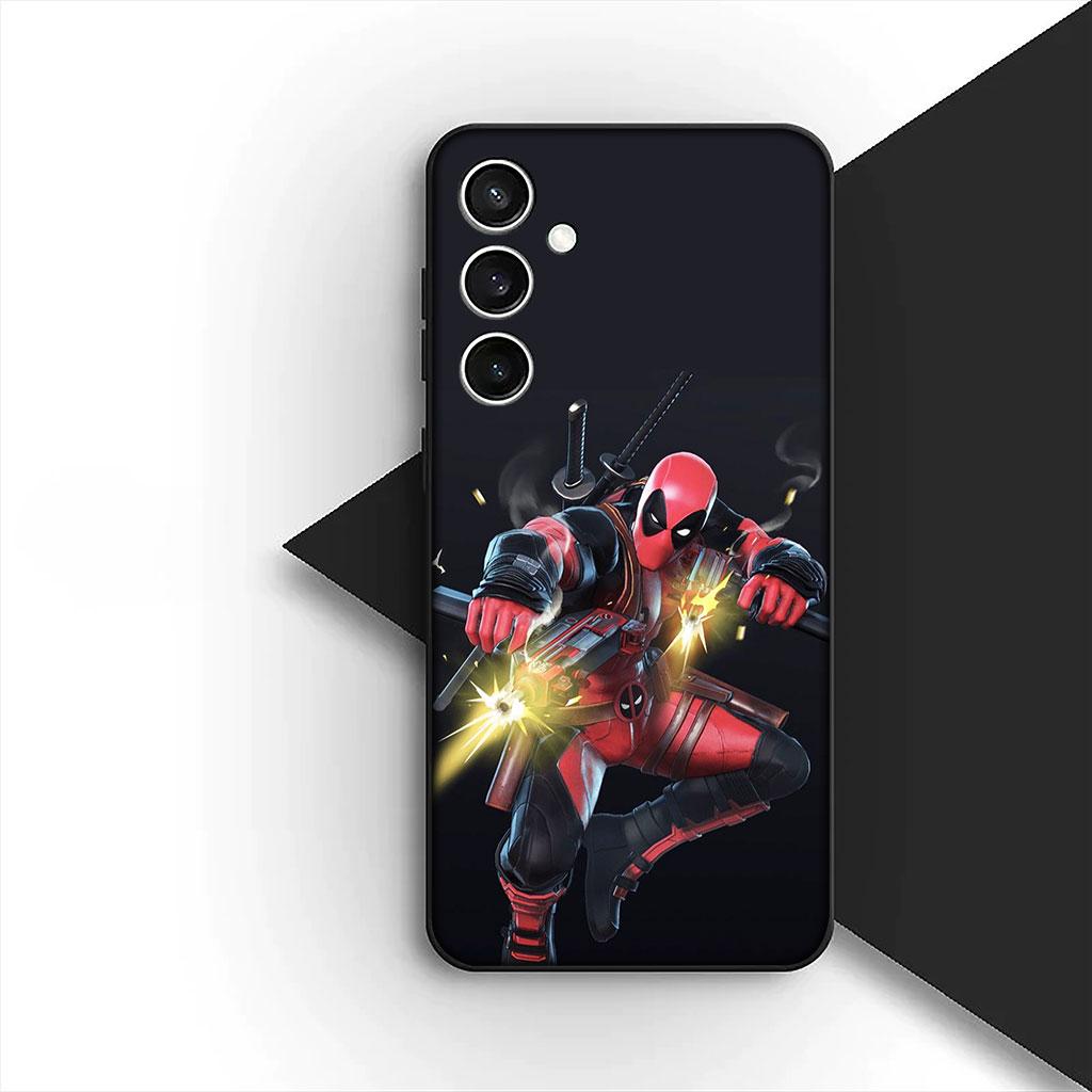 Phone Cover for OPPO A18 A16 A80 A40 A17 A15 A38 A78 A79 A54 A57 A58 A60 4G 5G Funda Casing Soft Case Wallpaper Marvel Deadpool