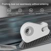 2 In 1 Window Track Cleaning Tool with Scraper Hard Bristle Crevice Cleaning Brush for Window Gaps Shutter Air Conditioner