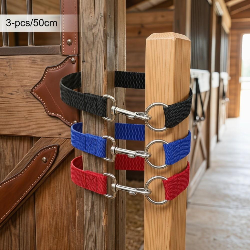3Pcs Rope Buckle Ranch Gate Rope Lock Single-Loop Door Rope Lock Livestock Pen Gates