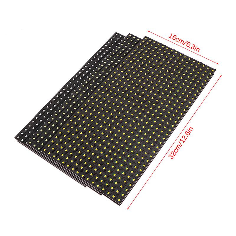 P10 Single Color Led Panel Luminous Sign Smd Module Outdoor Waterproof Display Billboard Pixel Display