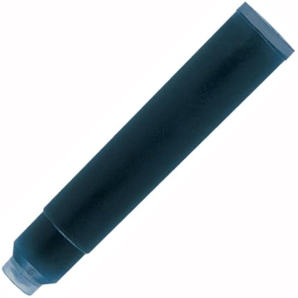 [3 Box Set of 18] Auto (Ohto) Fountain Pen Ink Cartridges, Black, European Standard, European Typ...