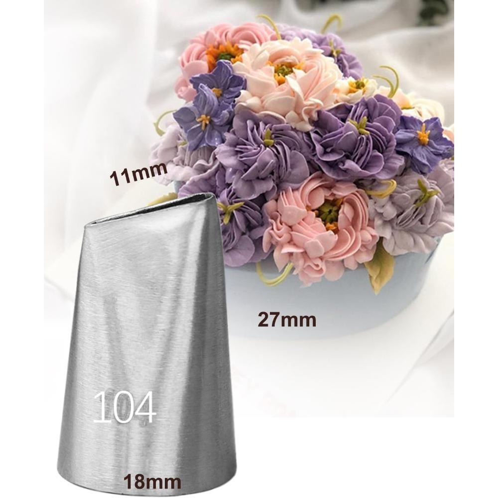 7 Piece Baking Tool Set 304 Food Grade Stainless Steel Cream Decorating Mouth Cake Decoration Supplies Frosting Decorating Mouth