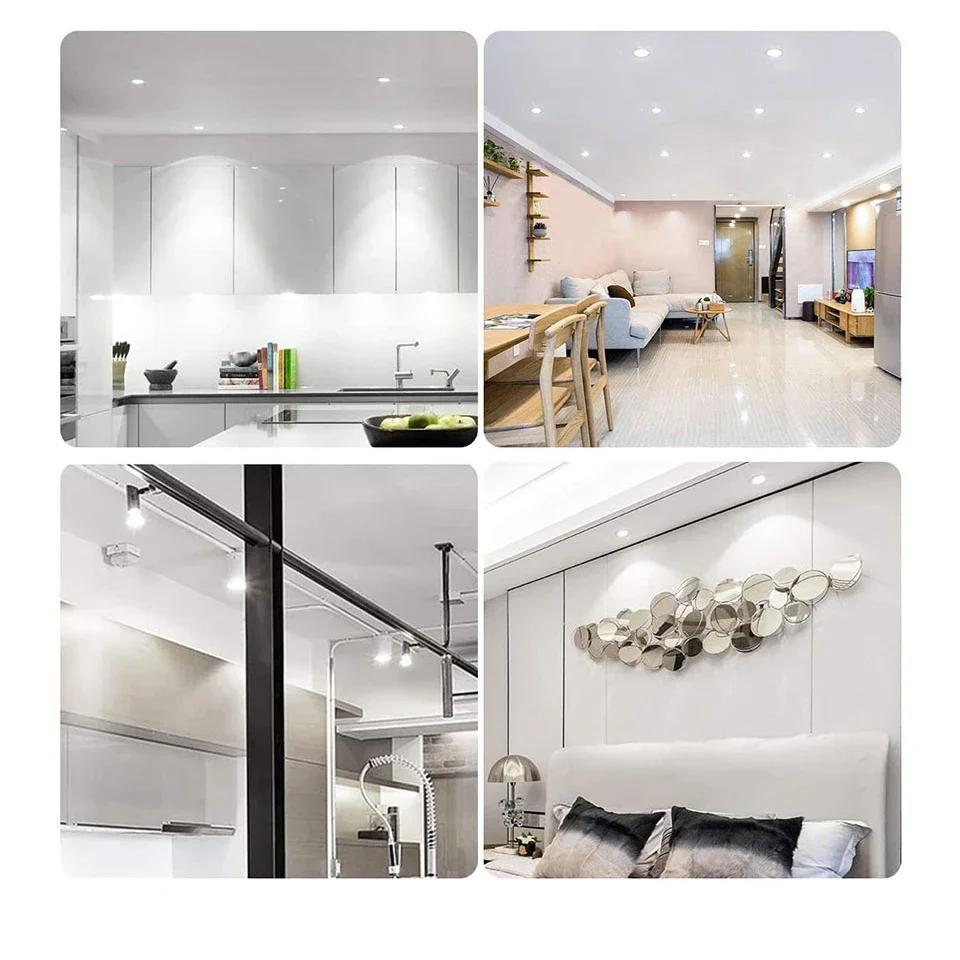 6PCS GU10 Spot Light Led Bulb Light 220V Corn Lamp Spot Light LED Bombilla Lampara Bulb Home Lighting 3W 6W 9W 12W Led Bulb